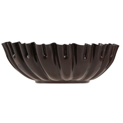 Article Bougeoir moule à gâteau vintage marron foncé Ø11,5cm 4pcs
