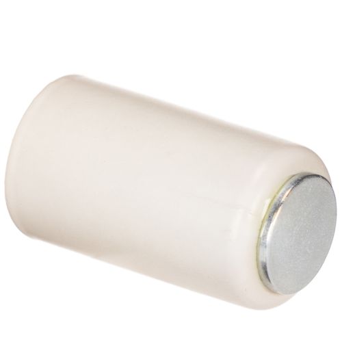 Lot de 4 porte-bougies en métal magnétique crème, diamètre 25 mm | Floristik24.fr