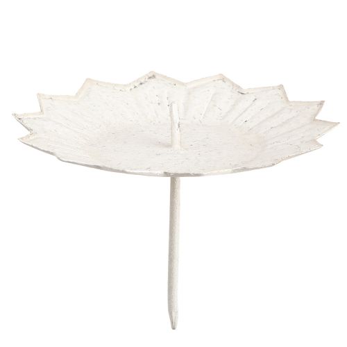 Floristik24 Bougeoir enfichable 11x8cm crème 4pcs