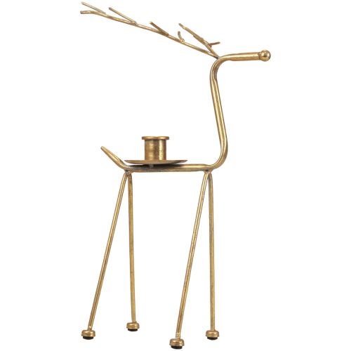 Floristik24 Bougeoir métal cerf bougeoir décoratif H38,5cm