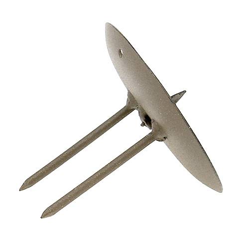 Article Bougeoir enfichable 6x6,5cm marron 4 pcs