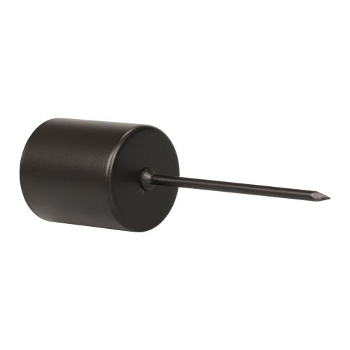 Floristik24 Bougeoir enfichable bougeoir noir Ø3,5cm 4 pcs