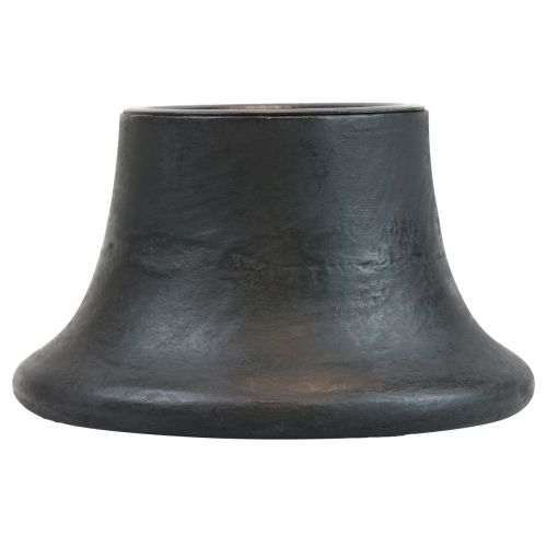 Article Bougeoir bougeoir noir en céramique Ø12,5cm H7cm