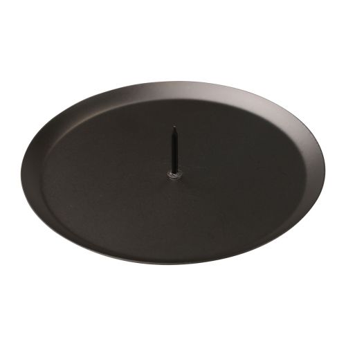Article Bougeoir enfichable noir bougeoir mandrin Ø8cm 4pcs