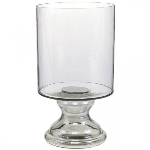 Article Wind light glass bougie verre teinté, clair Ø20cm H36.5cm