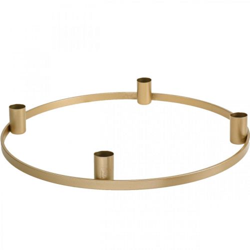 Bougeoir bougeoir métal doré mat Ø35cm