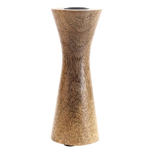 Article Bougeoir Bougeoir Moderne Bois Naturel Ø6cm H16cm