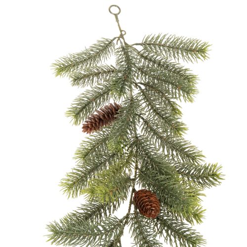 Guirlande Artificielle Imitation Pin avec Pommes de Pin 190 cm
