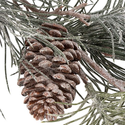 Branche de pin artificielle avec cônes et longues aiguilles 105 cm | Floristik24.fr