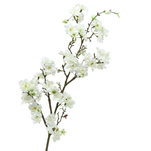Floristik24 Branche de cerisier blanc 105cm