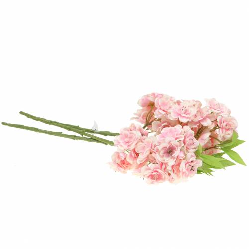 Floristik24 Branche de fleurs de cerisier rose 44cm 3pcs