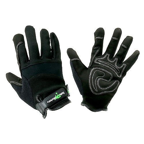 Kixx Lycra Gants Synthétiques Taille 10 Noir