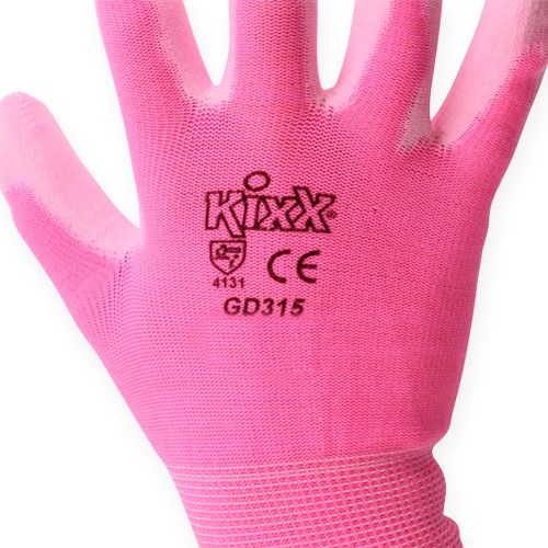 Article Gants de jardin Kixx taille 8 rose, rose