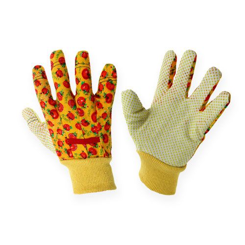 Floristik24 Gants de jardinage Kixx motif fruits taille 8