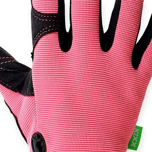 Floristik24 Gants synthétiques Kixx taille 7 rose, noir