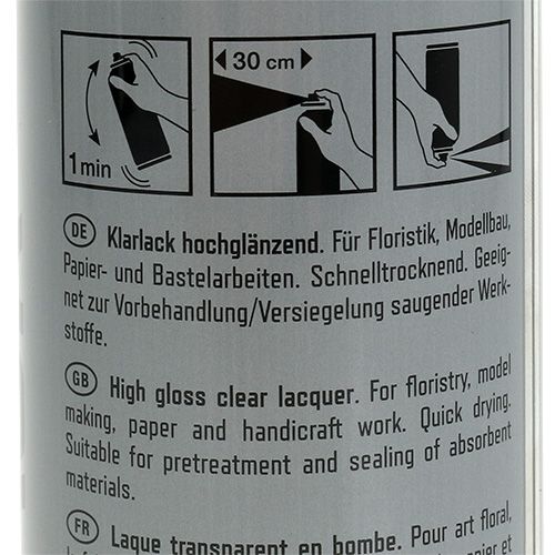 Floristik24 Spray vernis transparent 400ml