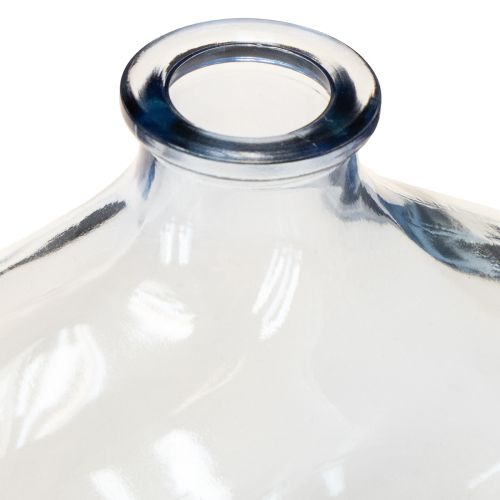 Article Petit vase en verre transparent moderne mini vase en verre 11 × 6 × 10 cm 3 pièces