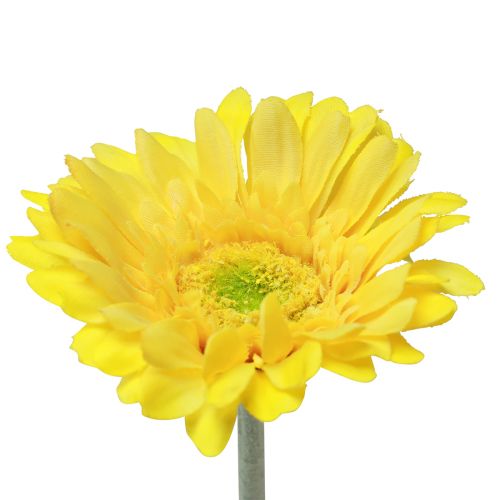 Floristik24 Fleurs artificielles Gerbera jaune 45cm