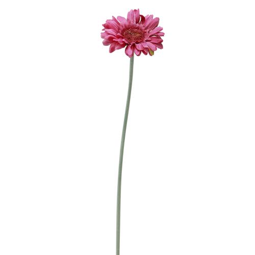 Floristik24 Fleurs artificielles Gerbera Rose 45cm