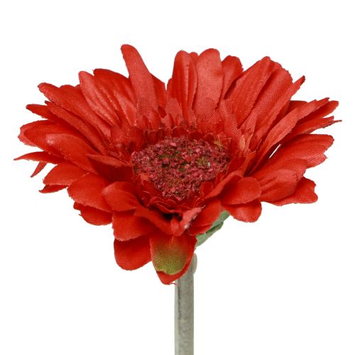 Floristik24 Fleurs artificielles Gerbera Rouge 45cm