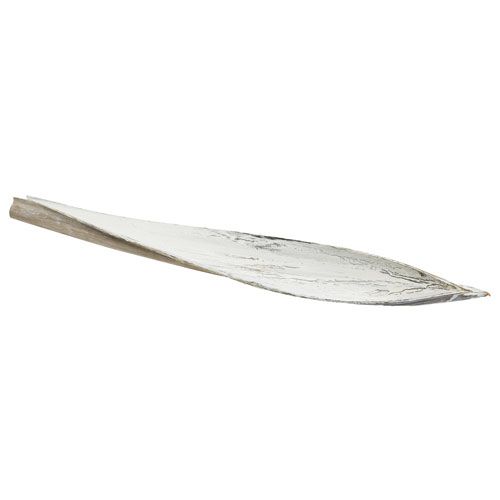 Noix de coco feuille de coco blanchie 60cm