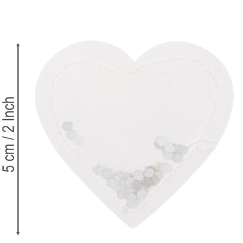 Cœurs en confettis 5 cm, 24 pièces | Floristik24.fr