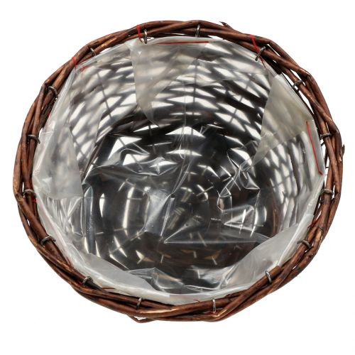 Floristik24 Panier rond pour planter la nature Ø25cm