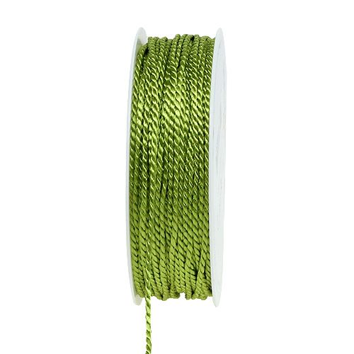 Floristik24 Cordon vert 2mm 50m