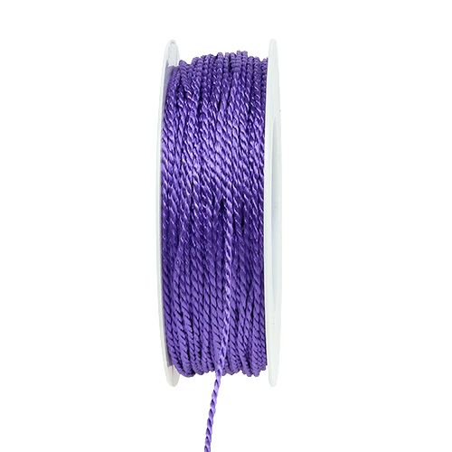 Floristik24 Cordon Violet 2mm 50m