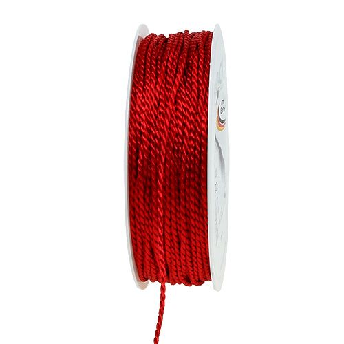 Floristik24 Cordon Rouge 2mm 50m