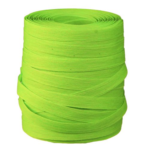 Article Ruban à friser ruban en coton durable vert 10mm 100m