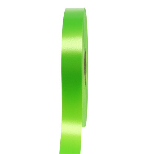 Ruban à friser vert citron 19mm 100m