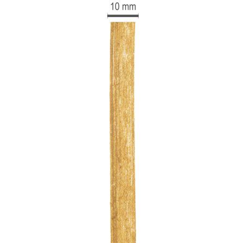 Ruban Frisé en Papier Marron 10 mm x 1 m pour Décoration et Emballages | Floristik24.fr