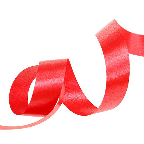 Article Ruban à friser rouge 10mm 250m