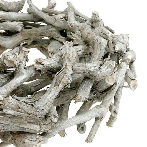 Floristik24 Grand chapelet de branches Ø46cm Naturel