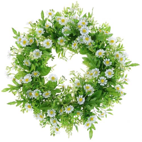 Couronne de pâquerettes Ø 28 cm Couronne de pâquerettes Ø 28 cm