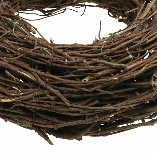 Floristik24 Couronne de vigne Ø45cm couronne naturelle marron à décorer
