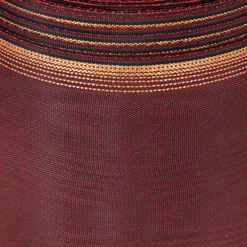 Article Ruban couronne bordeaux 100mm décoration mariage taffetas moiré