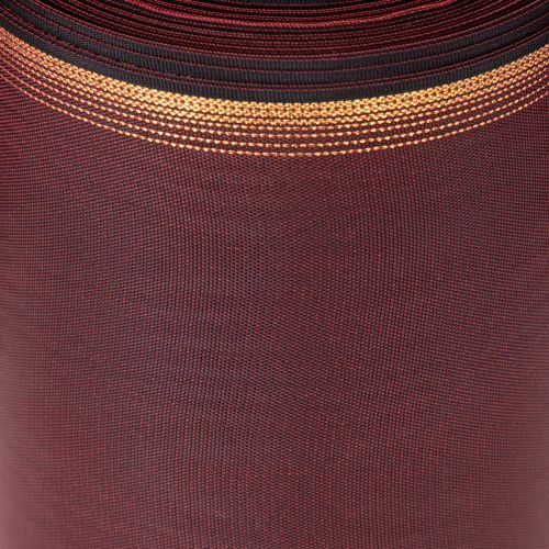 Ruban couronne Bordeaux Moiré ruban décoratif 125 mm | Floristik24.fr