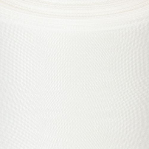 Ruban blanc pour couronne, de haute qualité, 75 mm x 25 m - ruban décoratif pour l'art floral et les services funéraires, idéal pour l'impression. | Floristik24.fr