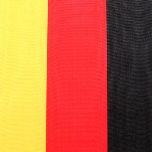 Floristik24 Rubans de couronne Moiré noir-rouge-or 125 mm