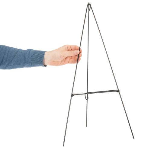 Support pour couronne en métal vert foncé – Pour couronnes jusqu'à 50 cm | Floristik24.fr