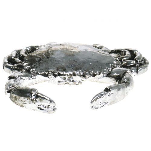 Floristik24 Déco cancer antique argent 12cm