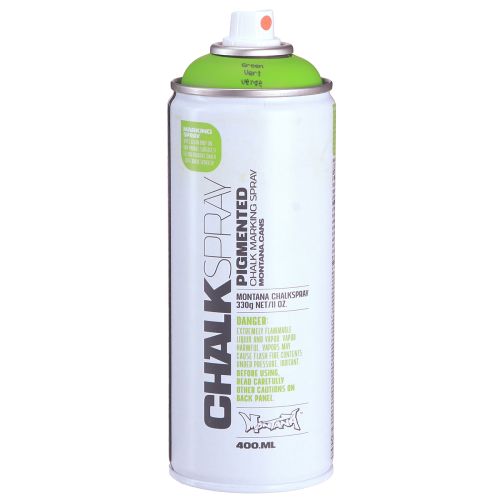 Article Spray de peinture à la craie verte Montana 400 ml