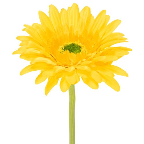Fleurs artificielles Gerbera jaune soleil 47 cm - Lot de 6 acheter | Floristik24.fr