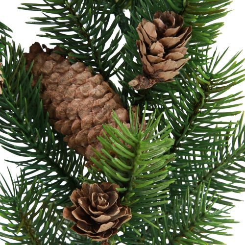 Floristik24 Guirlande de sapin artificiel avec cônes Guirlande de Noël 160cm
