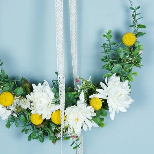 Floristik24 Dahlia artificiel crème 25.5cm 3pcs