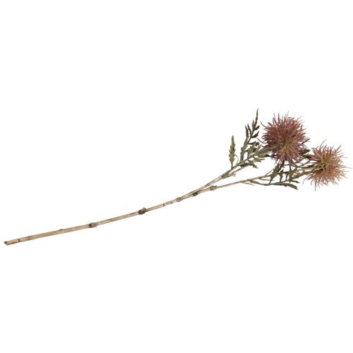 Article Centaurée artificielle fleurs artificielles automne 3 fleurs lilas 48cm