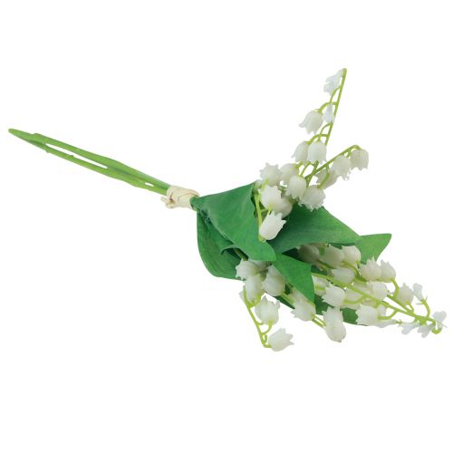 Floristik24 Décoration de fleurs de muguet artificielles en prairie 34cm 3pcs