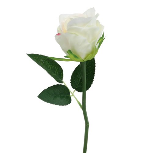 Roses artificielles en bouquet blanc 30cm 8 pcs | Floristik24.fr